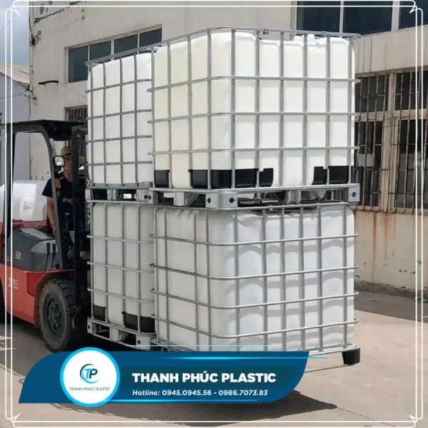 Tank nhựa IBC 1000L - Thanh Phúc Plastic - Công Ty TNHH SX & TM Thanh Phúc Plastic